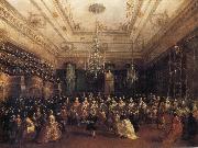 Francesco Guardi Venetian Gala Concert oil painting artist